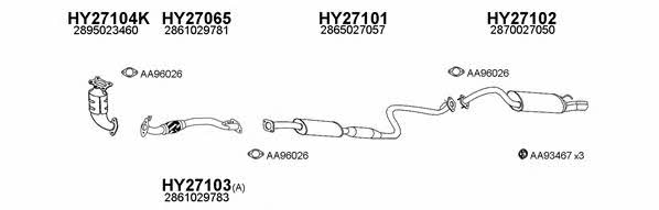  270024 Exhaust system 270024