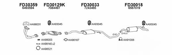 Veneporte 300017 Exhaust system 300017