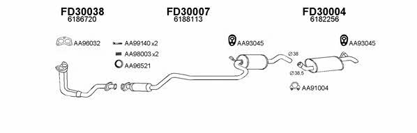 Veneporte 300034 Exhaust system 300034