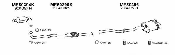  500260 Exhaust system 500260