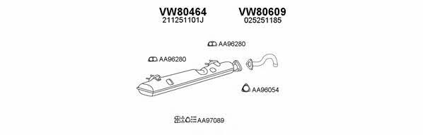  800342 Exhaust system 800342