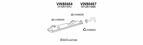  800344 Exhaust system 800344