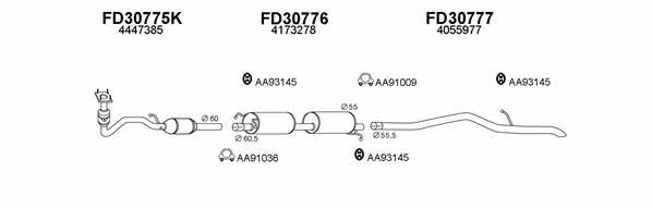 Veneporte 300165 Exhaust system 300165