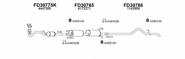 Veneporte 300170 Exhaust system 300170