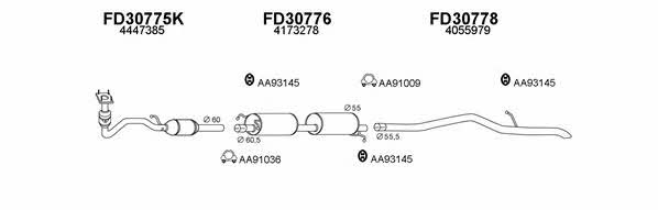 Veneporte 300220 Exhaust system 300220