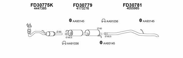 Veneporte 300221 Exhaust system 300221