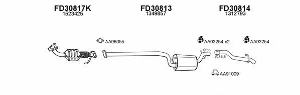  300230 Exhaust system 300230