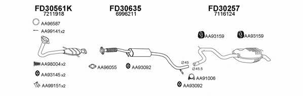  300241 Exhaust system 300241