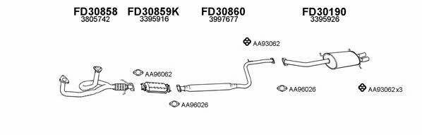  300269 Exhaust system 300269