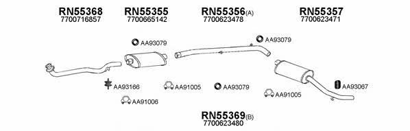 Veneporte 550249 Exhaust system 550249