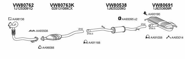  600101 Exhaust system 600101