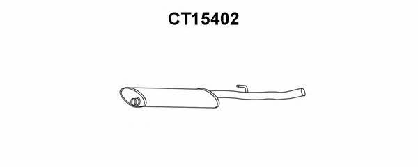 Veneporte CT15402 Central silencer CT15402