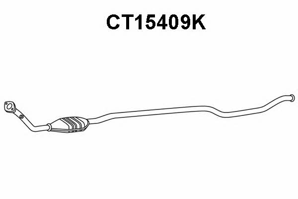 Veneporte CT15409K Catalytic Converter CT15409K