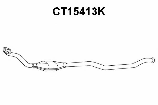 Veneporte CT15413K Catalytic Converter CT15413K