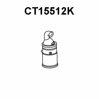 Veneporte CT15512K Catalytic Converter CT15512K