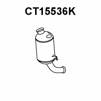 Veneporte CT15536K Catalytic Converter CT15536K