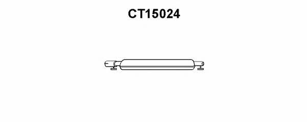  CT15024 Central silencer CT15024