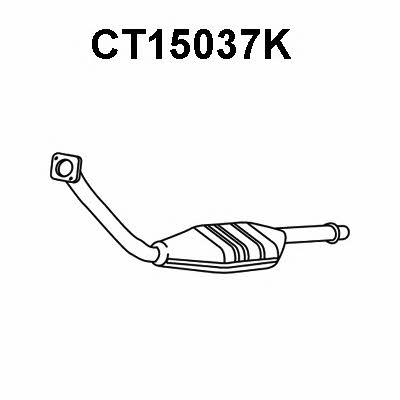 Veneporte CT15037K Catalytic Converter CT15037K