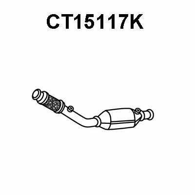 Veneporte CT15117K Catalytic Converter CT15117K