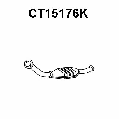 Veneporte CT15176K Catalytic Converter CT15176K