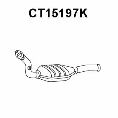 Veneporte CT15197K Catalytic Converter CT15197K