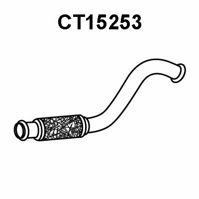 Veneporte CT15253 Exhaust pipe CT15253