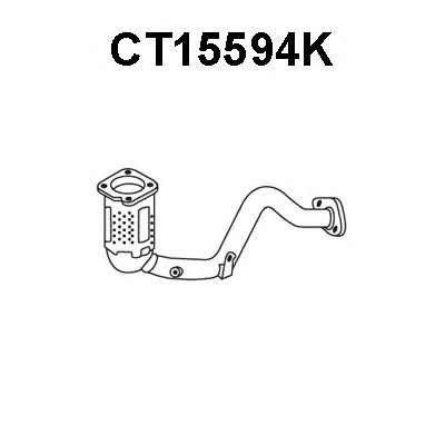 Veneporte CT15594K Catalytic Converter CT15594K