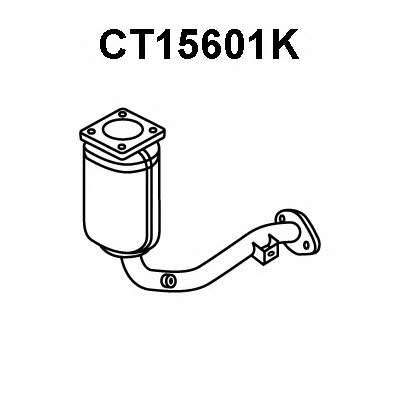 Veneporte CT15601K Catalytic Converter CT15601K