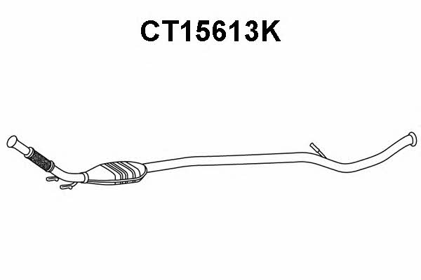 Veneporte CT15613K Catalytic Converter CT15613K