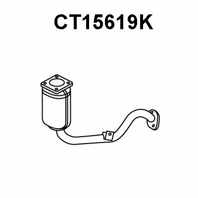Veneporte CT15619K Catalytic Converter CT15619K
