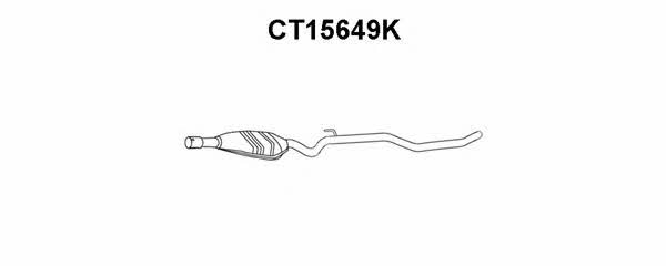 Veneporte CT15649K Catalytic Converter CT15649K