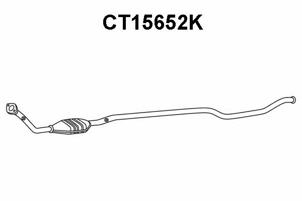 Veneporte CT15652K Catalytic Converter CT15652K