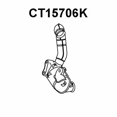 Veneporte CT15706K Catalytic Converter CT15706K
