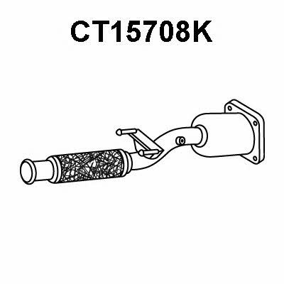 Veneporte CT15708K Catalytic Converter CT15708K