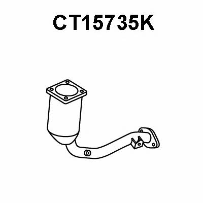 Veneporte CT15735K Catalytic Converter CT15735K