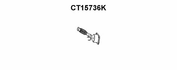 Veneporte CT15736K Catalytic Converter CT15736K