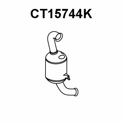 Veneporte CT15744K Catalytic Converter CT15744K