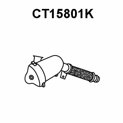 Veneporte CT15801K Catalytic Converter CT15801K