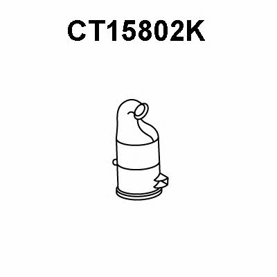 Veneporte CT15802K Catalytic Converter CT15802K