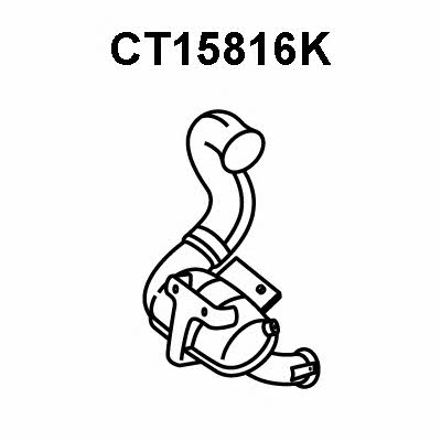 Veneporte CT15816K Catalytic Converter CT15816K