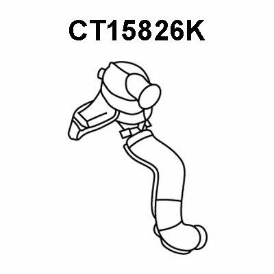 Veneporte CT15826K Catalytic Converter CT15826K