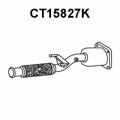 Veneporte CT15827K Catalytic Converter CT15827K