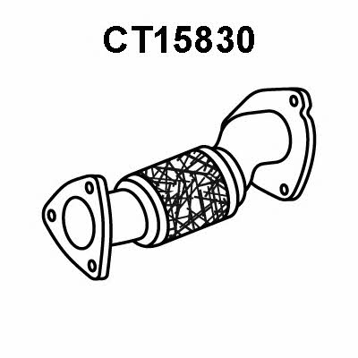  CT15830 Exhaust pipe CT15830