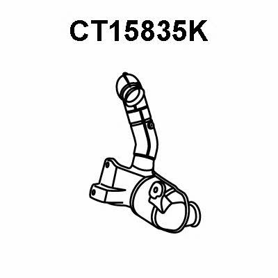 Veneporte CT15835K Catalytic Converter CT15835K