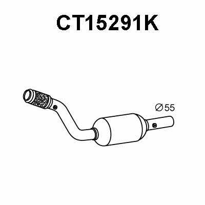 Veneporte CT15291K Catalytic Converter CT15291K