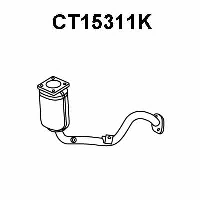 Veneporte CT15311K Catalytic Converter CT15311K