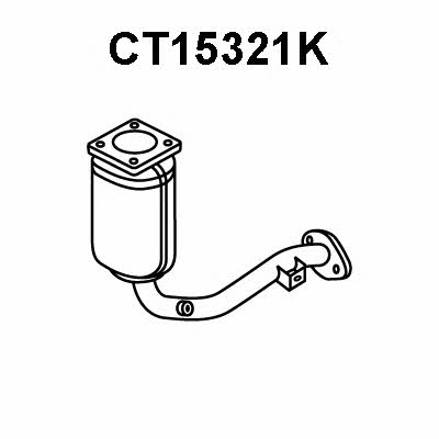 Veneporte CT15321K Catalytic Converter CT15321K
