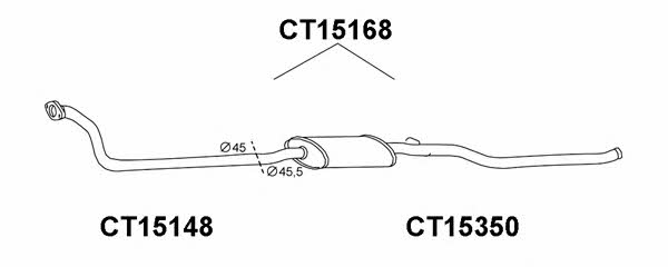 Veneporte CT15350 Resonator CT15350