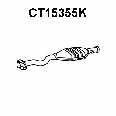 Veneporte CT15355K Catalytic Converter CT15355K