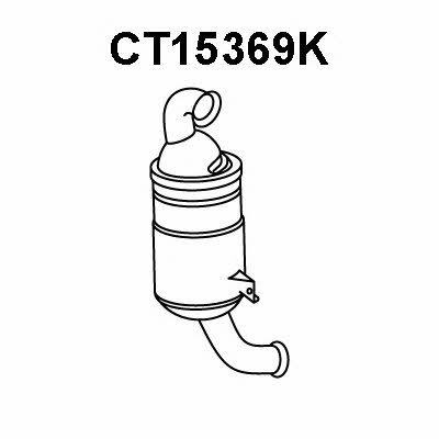 Veneporte CT15369K Catalytic Converter CT15369K